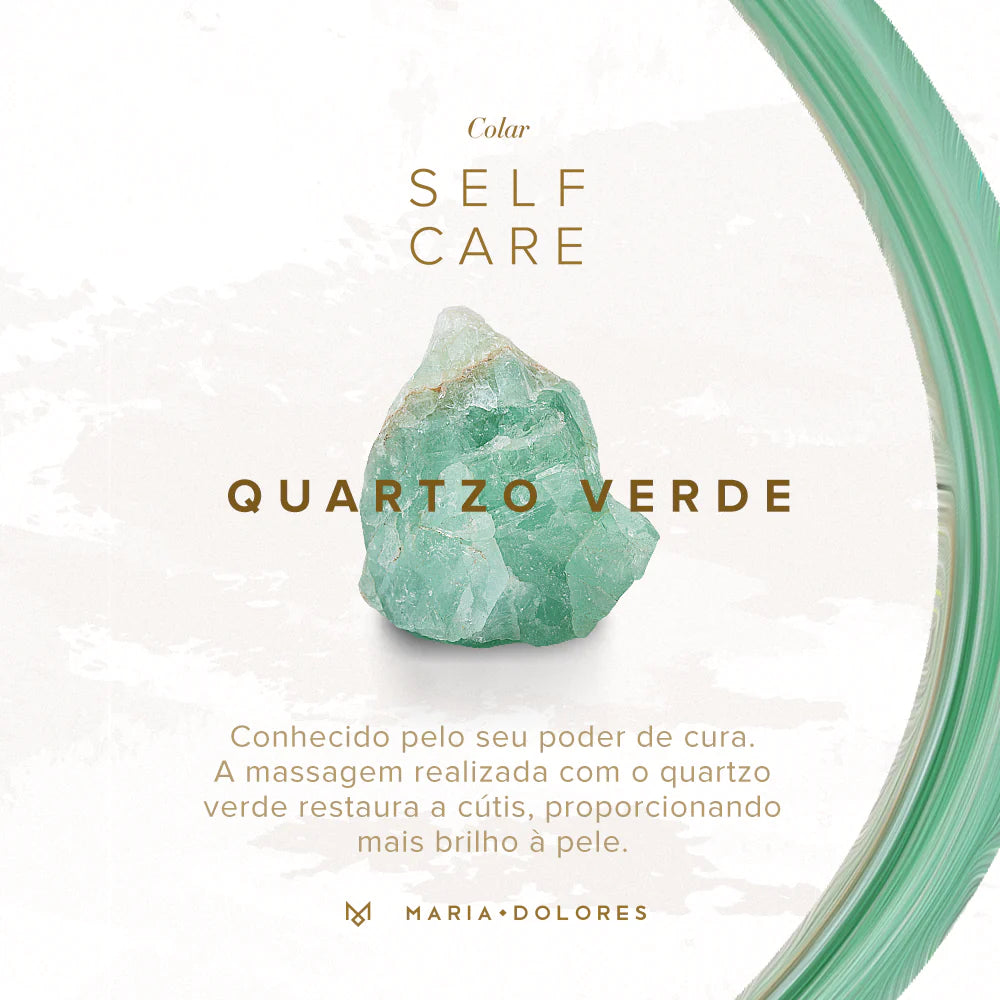 Green Quartz Necklace - Self Care | Maria Dolores